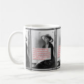 Mug Lucy brûle la suffragette (Gauche)