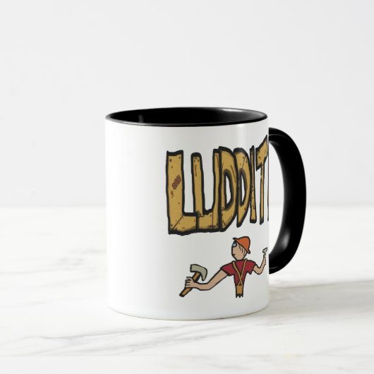 Mug Luddite (Devant droit)