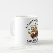 Mug Ludington Michigan 2 (Devant gauche)