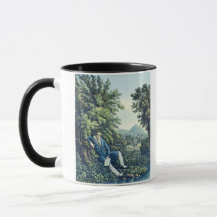 Mug Ludwig van Beethoven par une rivière (engravin