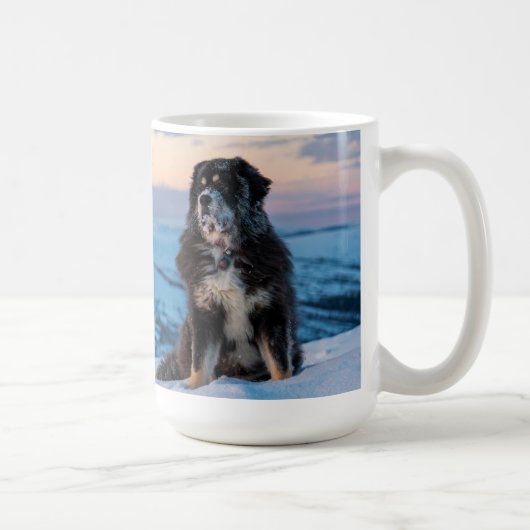 Mug Lueur alpine de l'après-midi avec Luna (Droite)
