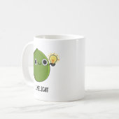 Mug Lueur de citron vert Funny Fruit Lime Pun (Devant gauche)