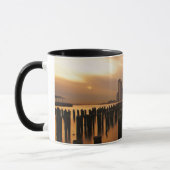 Mug Lueur de coucher du soleil pendant les cieux (Gauche)