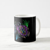 Mug Lueur de tortue de mer (Devant droit)