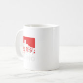 Mug Lugano Suisse Drapeau suisse Ski (Devant gauche)