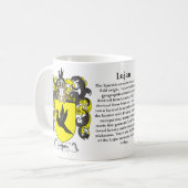 Mug Lujan, l'origine, la signification et la crête (Devant gauche)