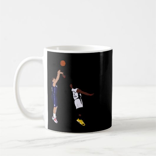 Mug Luka Doncic Game Winner sur le Clipp de Los Angele (Gauche)