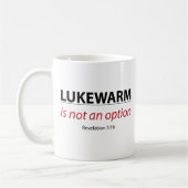Mug LUKEWARM n'est PAS une option (Gauche)