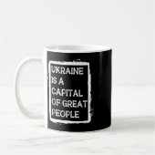 Mug L'Ukraine est la capitale d'un grand peuple de che (Gauche)