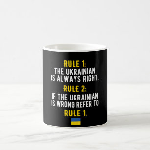 Mug L'Ukraine, racines ukrainiennes, drapeau de l'hér