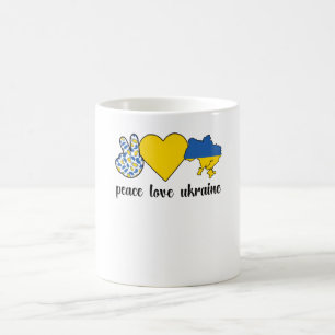 Mug L'Ukraine, racines ukrainiennes, drapeau de l'héri