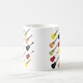 Mug L'ukulélé colorée modèle la musique (Centre)
