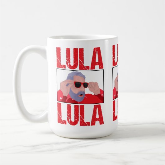 Mug Lula Mème avec Lunettes de Soleil (Gauche)