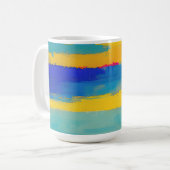 Mug "Lullabie à la citronnelle" Art Abstrait (Devant gauche)