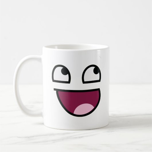 Mug Lulz impressionnant font face (Gauche)