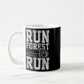 Mug Lumberjack Chainsaw Run Forêt Run Drôle (Gauche)