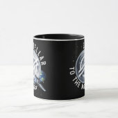 Mug Lumens stellaires (XLM) Pièce à la lune Cadeaux Cr (Centre)