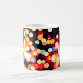 Mug Lumière Abstraite : Arrière - plan de texture simp (Centre)