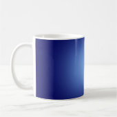 Mug Lumière blanche sur bleu (Gauche)