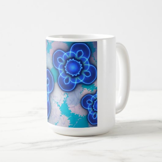 Mug Lumière bleue (Devant droit)