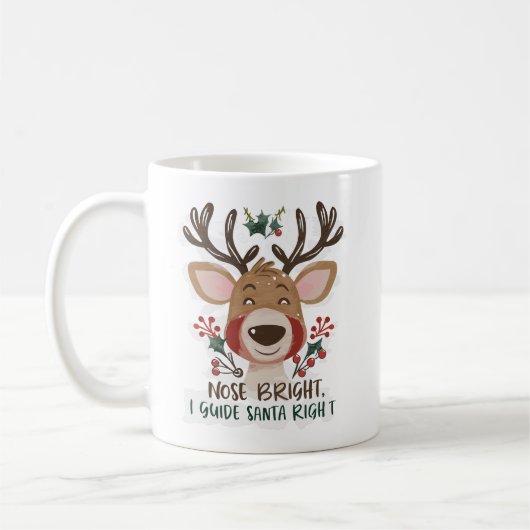 Mug Lumière de guidage : Rudolph (Gauche)