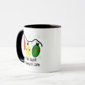 Mug Lumière de la vie de maman Tshirts et cadeaux (Devant gauche)
