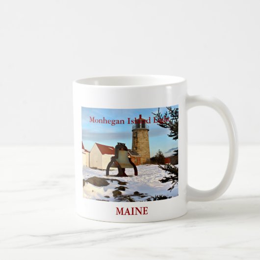 Mug Lumière de l'île de Monhegan, Maine (Droite)