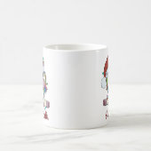 Mug Lumière de Noël de la licorne mignonne (Centre)