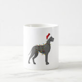 Mug Lumière de Noël Great Dane (Centre)