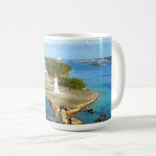 Mug Lumière d'île de paradis (Devant droit)