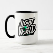 Mug Lumière du monde matthew 5:14 (Gauche)