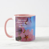 Mug Lumière Du Soleil Sur Les Fleurs Sakura (Gauche)
