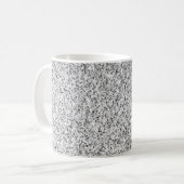 Mug Lumière grise argentée scintillements étincelles (Devant gauche)