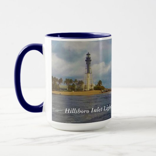 Mug Lumière Hillsboro Inlet Personnalisée (Gauche)