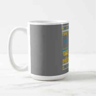 Mug Lumière Le Meownorah Juif Chat Menorah Lover Laid