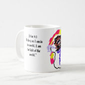 Mug lumière monde jésus (Devant gauche)