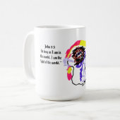 Mug lumière monde jésus (Devant gauche)