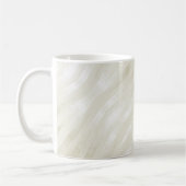 Mug Lumière noble texturée beige et blanc (Gauche)