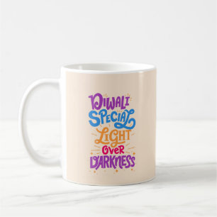 Mug Lumière spéciale Diwali sur les ténèbres festives