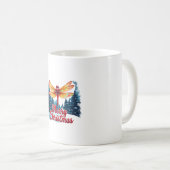Mug Lumières de libellule festive (Devant droit)