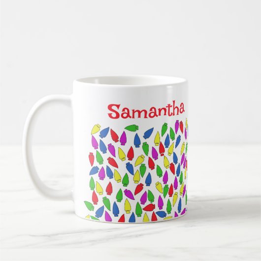 Mug Lumières de Noël (Gauche)