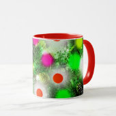 Mug Lumières de Noël (Devant droit)