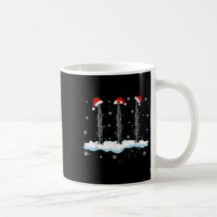 Mug Lumières de Noël de Santa Hautbois Drôle Amateur d