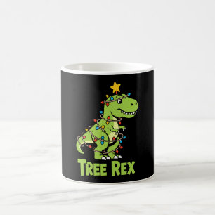 Mug Lumières de Noël en forme d'étoile de dinosaure T