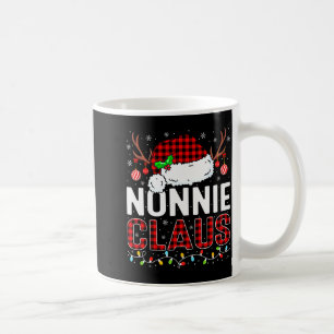 Mug Lumières de Noël Nonnie Claus Famille assortie Xma