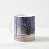 Mug Lumières de rue et couvert de neiges (Devant gauche)