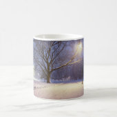 Mug Lumières de rue et couvert de neiges (Centre)