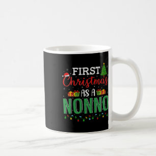 Mug Lumières de sapin de Noël déco drôle de premier No
