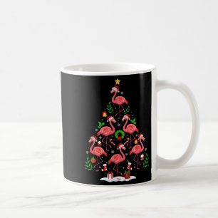 Mug Lumières de sapin de Noël Nk Flamingo Chapeau de P