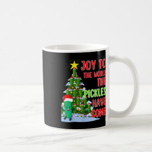 Mug Lumières de sapin de Noël Santa Pickle Cadeau de P
